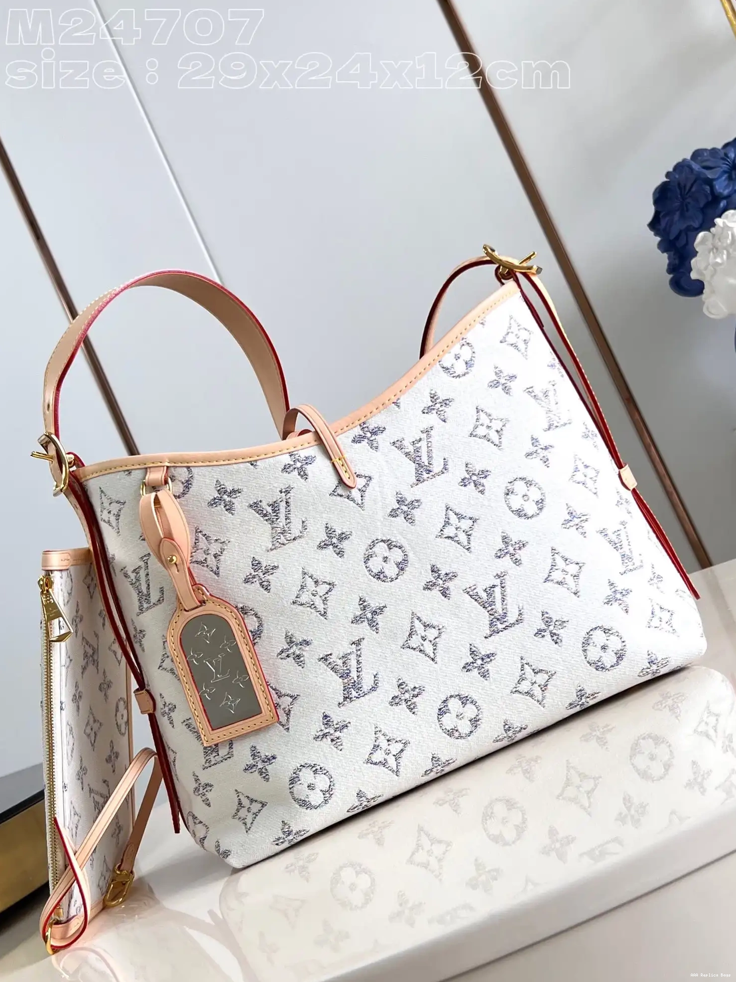 Aaa replica ru LOUIS VUITTON CARRYALL PM-29*24*12cm 0608